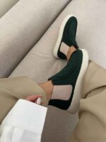 نیم بوت جین بغل دو کش کد 140945 - تصویر 7