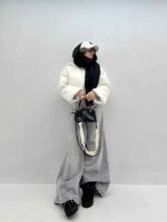 کاپشن نیمتنه چرم کد 200755 - تصویر 5