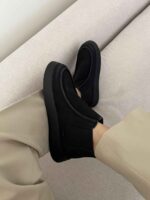 نیم بوت جین بغل دو کش کد 140945 - تصویر 4