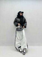 کاپشن نیمتنه چرم کد 200755 - تصویر 9