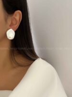 گوشواره مرواریدی کد 310358 - تصویر 3