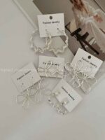گوشواره طرحدار کد 310369 - تصویر 2