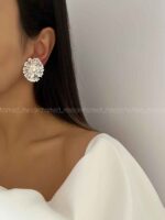 گوشواره مرواریدی کد 310358 - تصویر 5