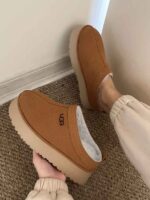 نیم بوت UGG ساده کد 140820 - تصویر 3