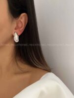 گوشواره مرواریدی کد 310358 - تصویر 6