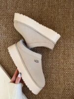 نیم بوت UGG ساده کد 140820 - تصویر 8