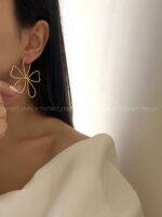 گوشواره طرحدار کد 310369 - تصویر 4