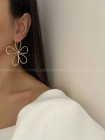 گوشواره طرحدار کد 310369 - تصویر 6