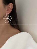 گوشواره طرحدار کد 310369 - تصویر 8