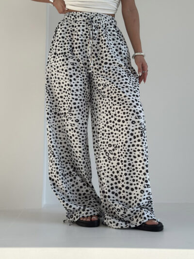 شلوار واید LEOPARD کد 101344