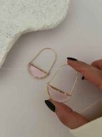 گوشواره طرحدار کد 310387 - تصویر 5