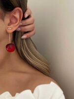 گوشواره گیلاس کد 310714 - تصویر 3