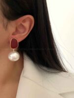 گوشواره طرحدار کد 310387 - تصویر 3