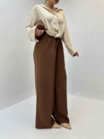 شلوار پارچه پیله ای کد 101696 - تصویر 2