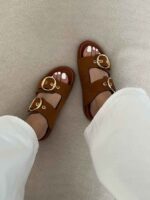 صندل 2 سگک کد 140964 - تصویر 4