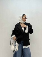 کت آستین توری کد 120317 - تصویر 17
