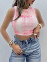 کراپ حلقه ای MIU MIU کد 180456 - تصویر 2