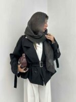 کت دیپلمات آستین سگک کد 120315 - تصویر 8