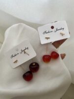 گوشواره گیلاس کد 310714 - تصویر 2