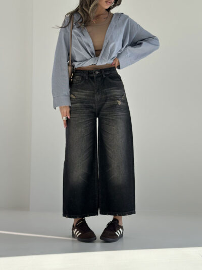شلوار جین WIDE LEG کد 101685