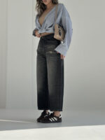 شلوار جین WIDE LEG کد 101685 - تصویر 3