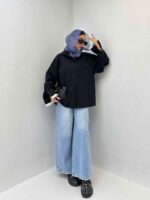شومیز آستین گیپور کد 220487 - تصویر 22