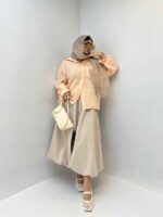 شومیز یقه مردانه کد 120304 - تصویر 2