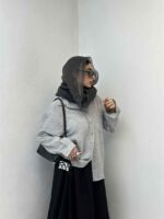 شومیز یقه مردانه کد 120304 - تصویر 8