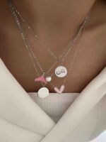 گردنبند TEXT کد 310389 - تصویر 2