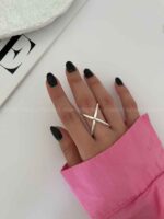 انگشتر طرحدار کد 310403 - تصویر 3