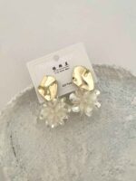 گوشواره GOLDEN FLOWERS کد 310428 - تصویر 2