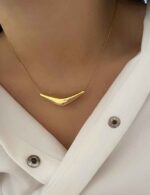 گردنبند هلالی کد 310423