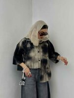 شومیز آبرنگی کد 220489 - تصویر 8