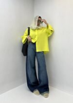 شومیز لینن نچرال کد 220492 - تصویر 3