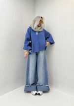 شومیز لینن نچرال کد 220492 - تصویر 7