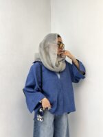 شومیز لینن نچرال کد 220492 - تصویر 8