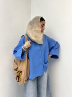 شومیز لینن نچرال کد 220492 - تصویر 14