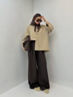 شومیز لینن نچرال کد 220492 - تصویر 17