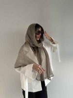 شال شاینی کد 310412 - تصویر 12