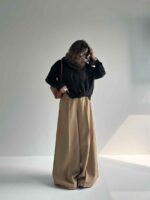 شومیز لینن جلوگره کد 220495 - تصویر 10