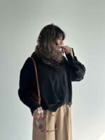 شومیز لینن جلوگره کد 220495 - تصویر 11