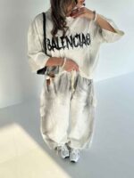 ست تیشرت و شلوار BALENCIAGA کد 160737 - تصویر 12