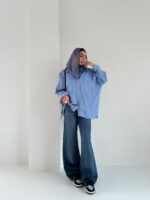 شومیز نواردار PERRY کد 220496 - تصویر 12