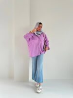 شومیز نواردار PERRY کد 220496 - تصویر 14