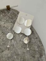 گوشواره SILVER FLORA کد 310427 - تصویر 4