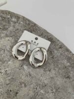 گوشواره SILVER FLORA کد 310427 - تصویر 8