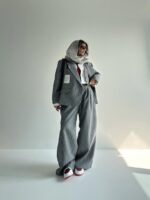 ست کت و شلوار 3 تیکه کوتاه NEW کد 160745 - تصویر 11