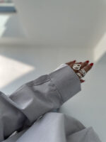 شومیز جلو گره نایریکا کد 220499 - تصویر 11