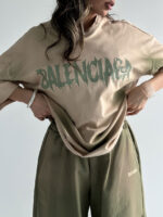 ست تیشرت و شلوار BALENCIAGA کد 160737 - تصویر 4