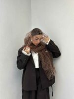 شال حریر طرحدار کد 310411 - تصویر 10